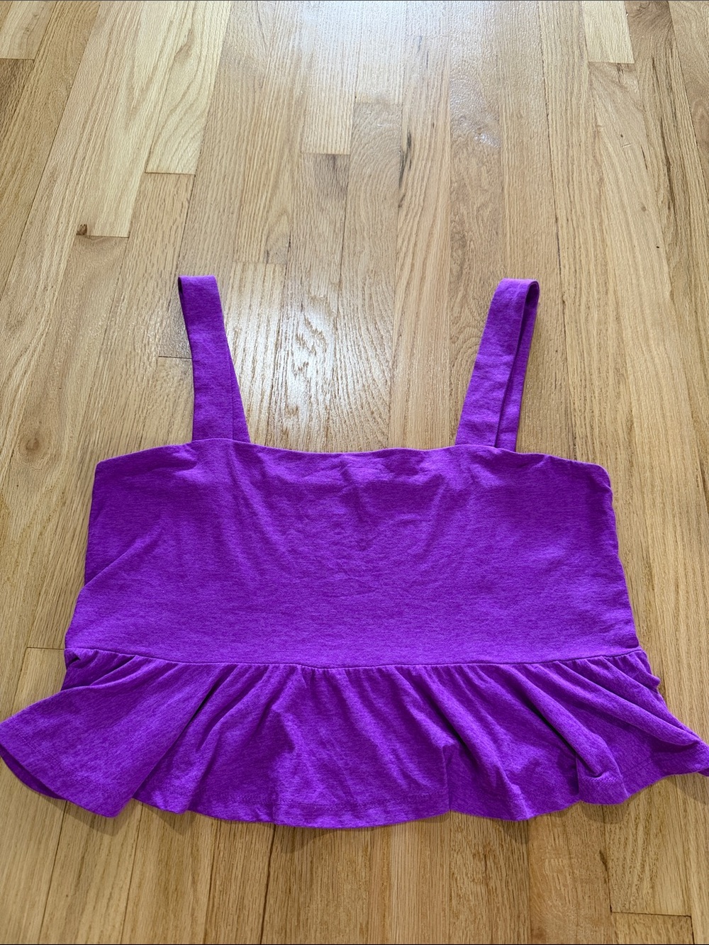 Beyond Yoga Featherweight Wind Down Sleep Ruffle Tank Top Sz L